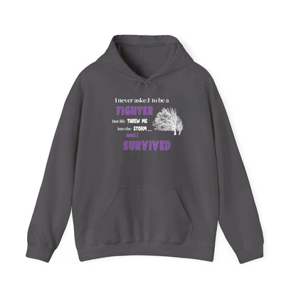 I Never Asked To Be a Fighter... Heavy Blend™ Hooded Sweatshirt