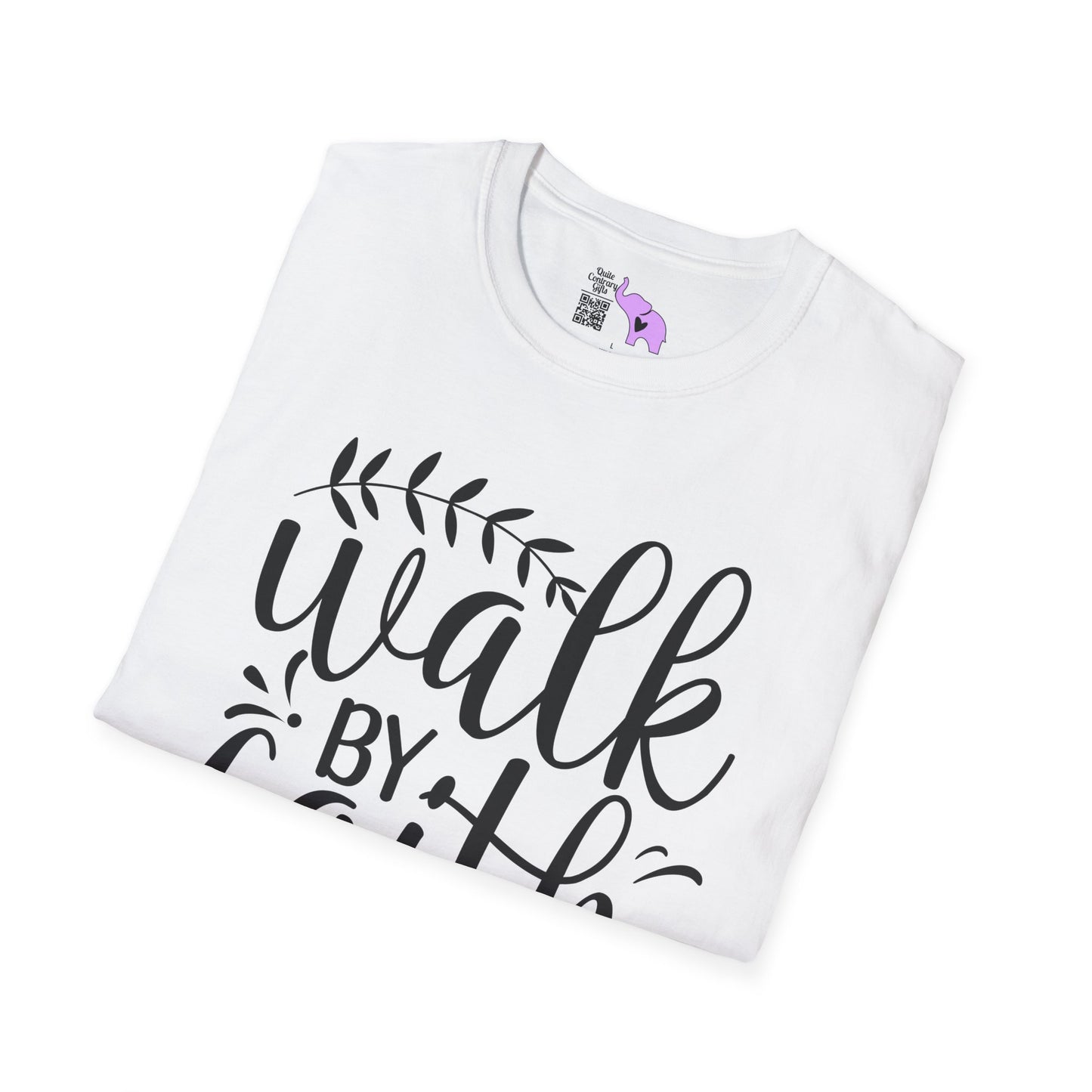 Walk By Faith (2) Adult T-shirt
