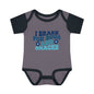 I Brake For Bugs and Snacks Infant Baby Rib Bodysuit