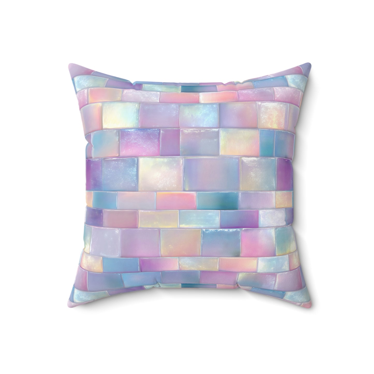 Cloudbound Panels Throw Pillow