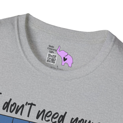 I Don't Need Your Attitude, I Brought My Own (Cow) Adult T-shirt