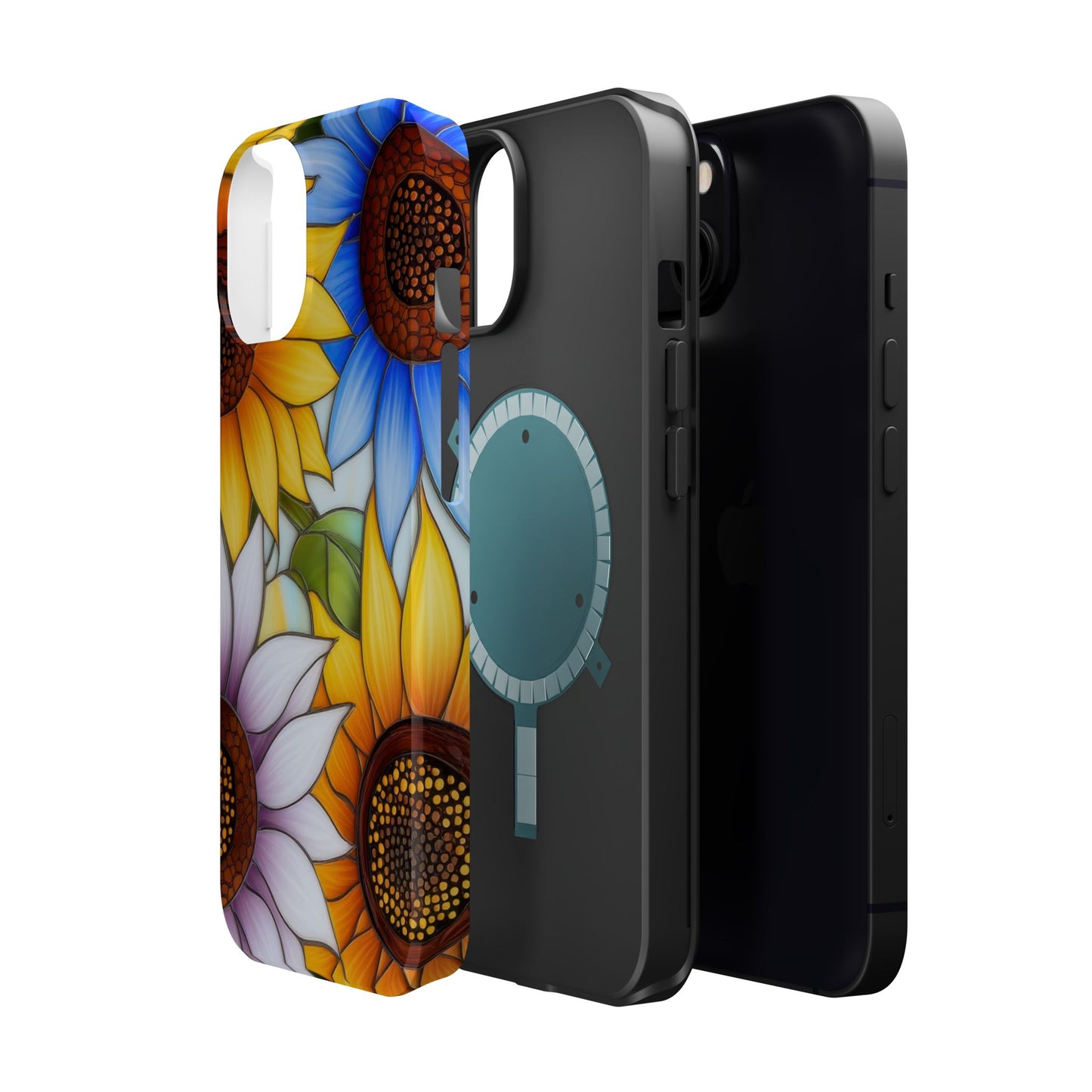 Colorful Sunflowers MagSafe® Compatible Tough Case for iPhone
