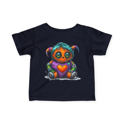 Patchwork Pumpkin Heart Infant T-Shirt