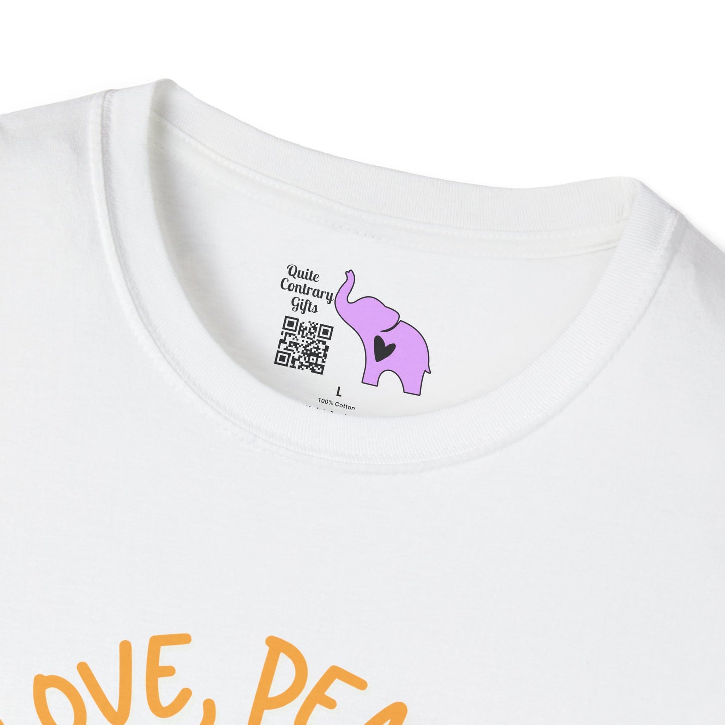 Love, Peace, & Taco Grease Adult T-shirt