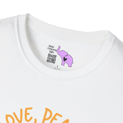 Love, Peace, & Taco Grease Adult T-shirt