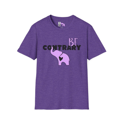 Be Contrary Adult T-shirt