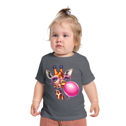 Girraffe Blowing Bubble Infant T-Shirt