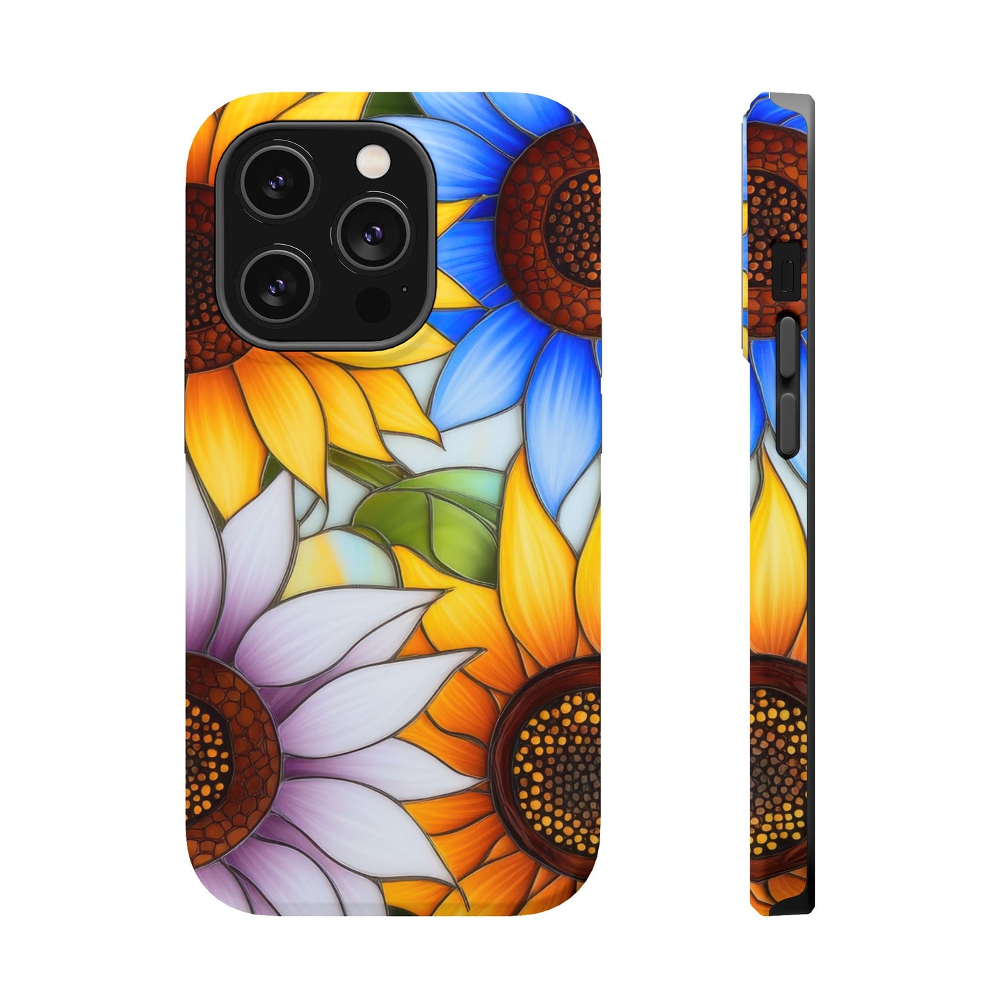 Colorful Sunflowers MagSafe® Compatible Tough Case for iPhone