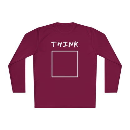 Think (Outside The Box) Adult Long Sleeve Tee
