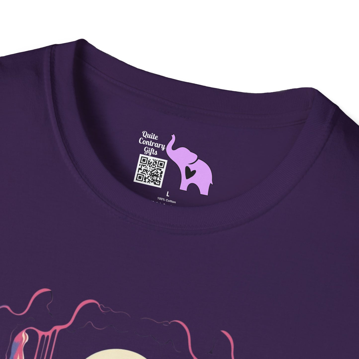 Creepy Ghost 2 Adult T-shirt
