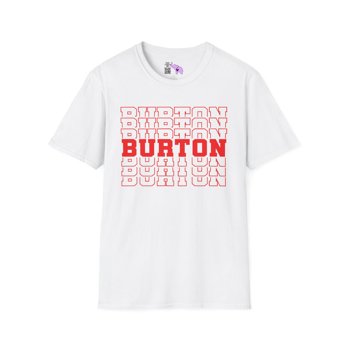 Burton (Stacked) Adult T-shirt