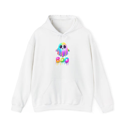 Neon Ghostly Boo Heavy Blend™ Hooded Sweatshirt