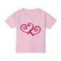 Double Hearts Heavy Cotton™ Toddler T-shirt