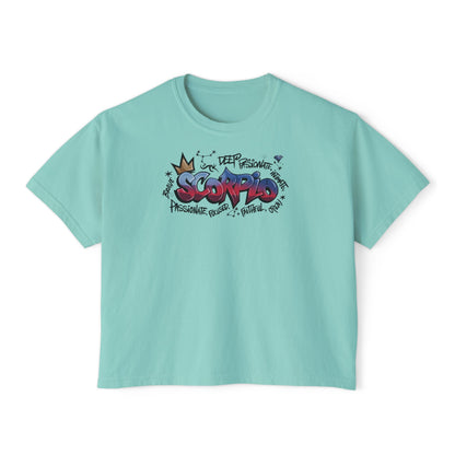 Scorpio Street Art Women's Boxy Tee