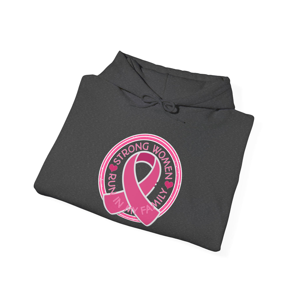 Strong Women Run In My Family Heavy Blend™ Hooded Sweatshirt
