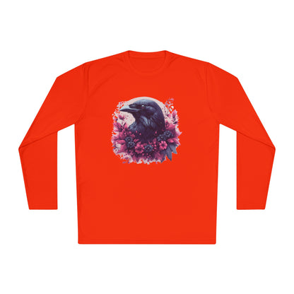 Halloween Crows Adult Long Sleeve Tee