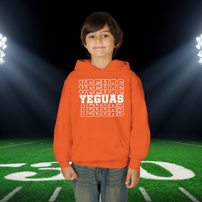 Yeguas (Stacked) Youth Heavy Blend Hoodie