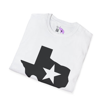 Texas w/Star Adult T-shirt
