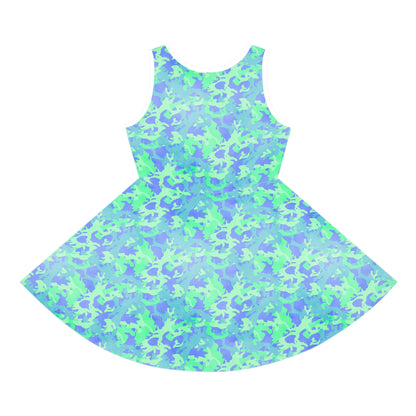 Glacier Grove Camo Girls' Sleeveless Sundress