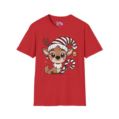 Santa's Little Deer Adult T-shirt