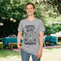 ""Coffee Makes Me Feel Alive and Slightly Unhinged (Cat) Adult T-shirt