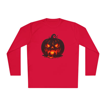 ""Inferno Jack-O’-Lantern Adult Long Sleeve Tee