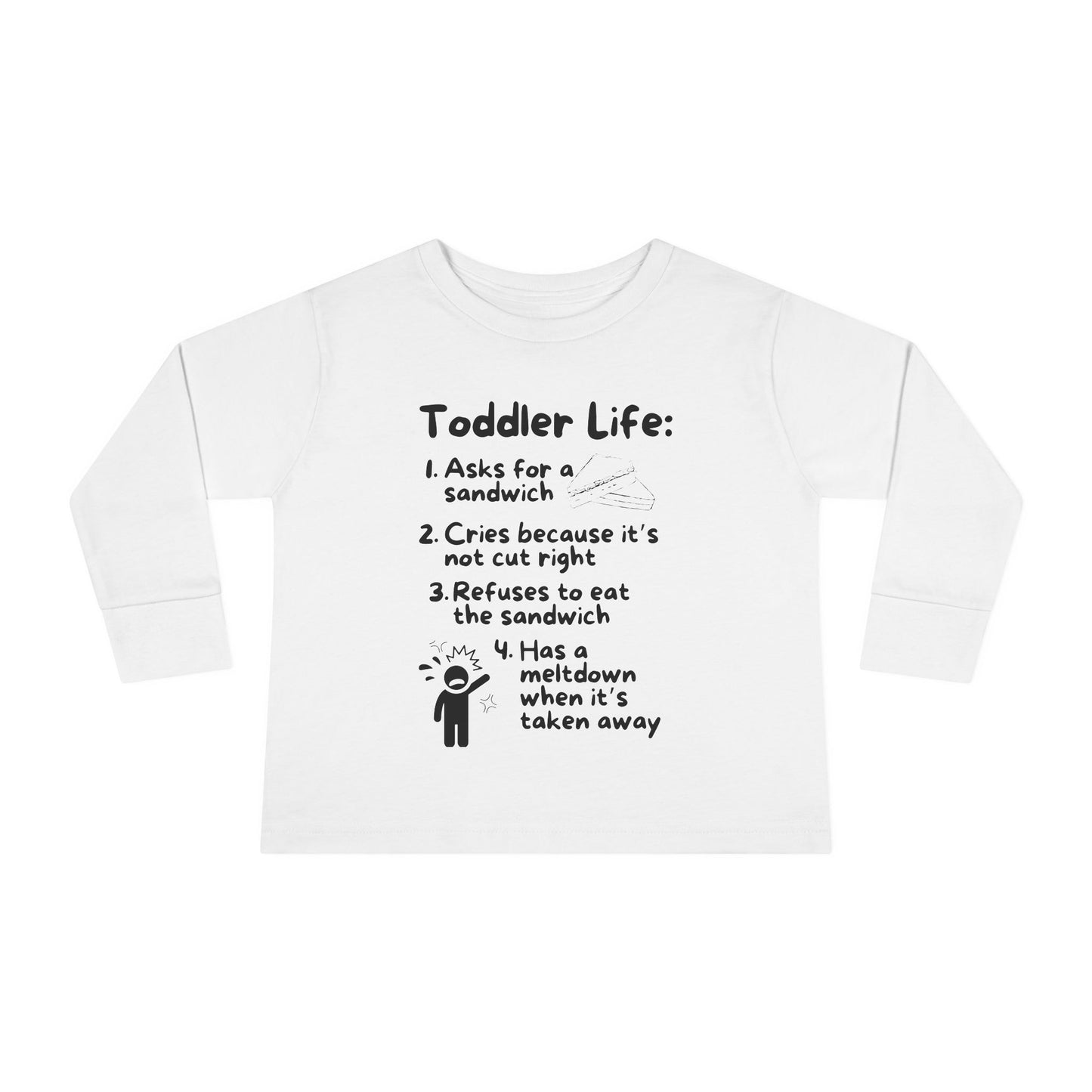 Toddler Life Long Sleeve Tee