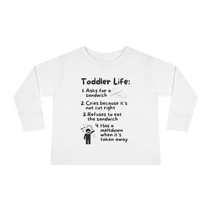 Toddler Life Long Sleeve Tee