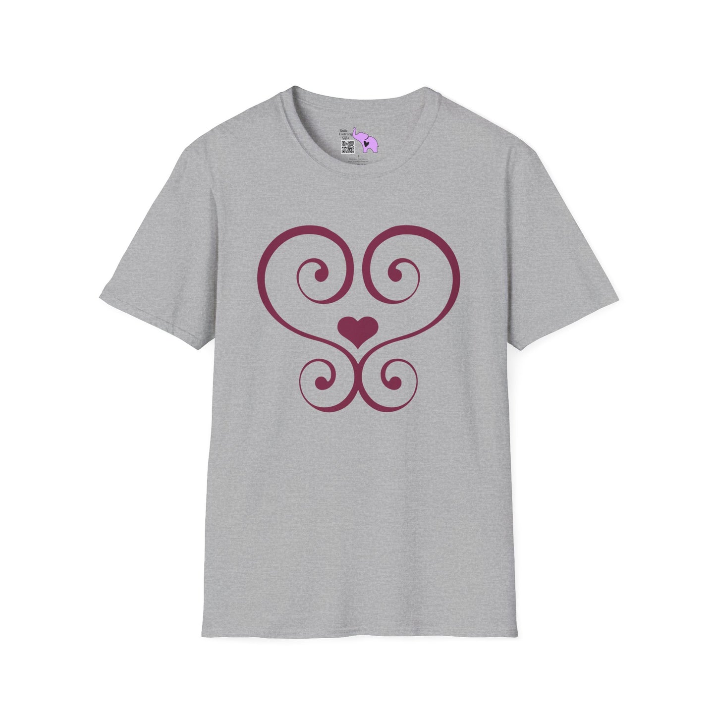 Heart 8 Adult Unisex Tshirt