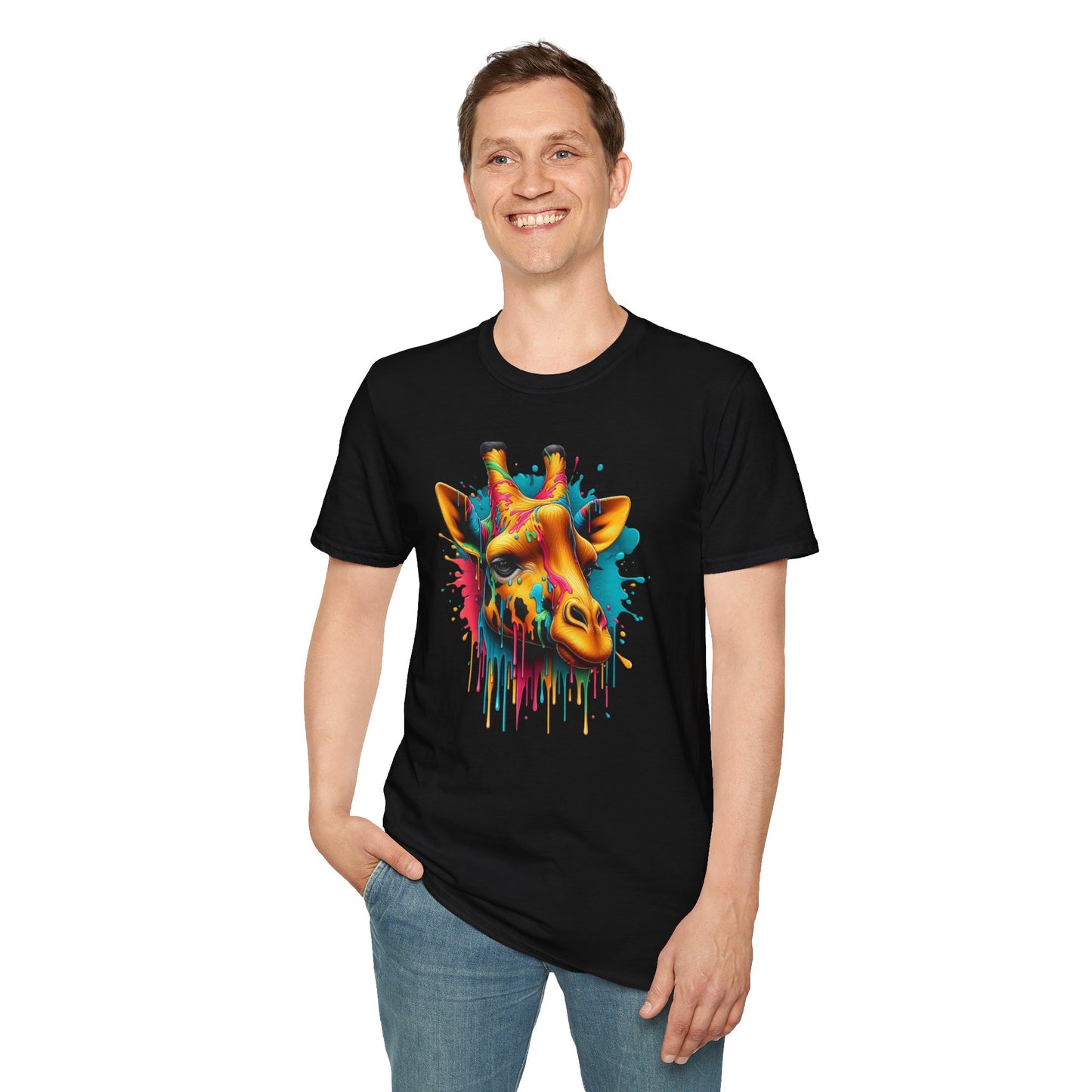 Colorful Giraffe T-shirt