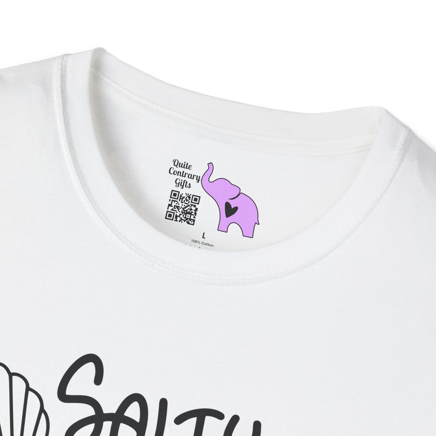 Salty As A Beach Adult T-shirt