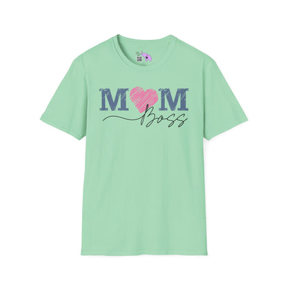 Mom Boss Adult T-shirt