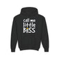 Call Me Little Boss Youth Heavy Blend Hoodie