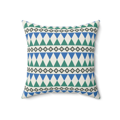 Regal Evergreen Cairn Stripes Throw Pillow