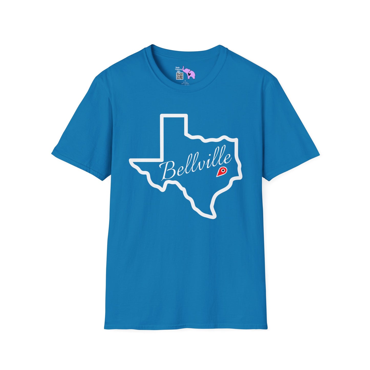 Bellville Texas Adult T-shirt