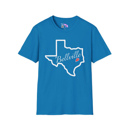 Bellville Texas Adult T-shirt