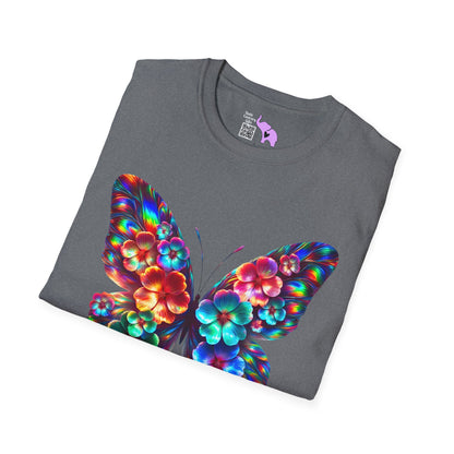 Neon Bloomfly Adult T-shirt