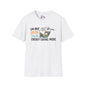 ""I'm Not Lazy, I'm On Energy Saving Mode (Racoon in Hammock) Adult T-shirt
