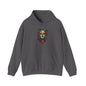 Creepy Skull and Roses Heavy Blend™ Hooded Sweatshirt