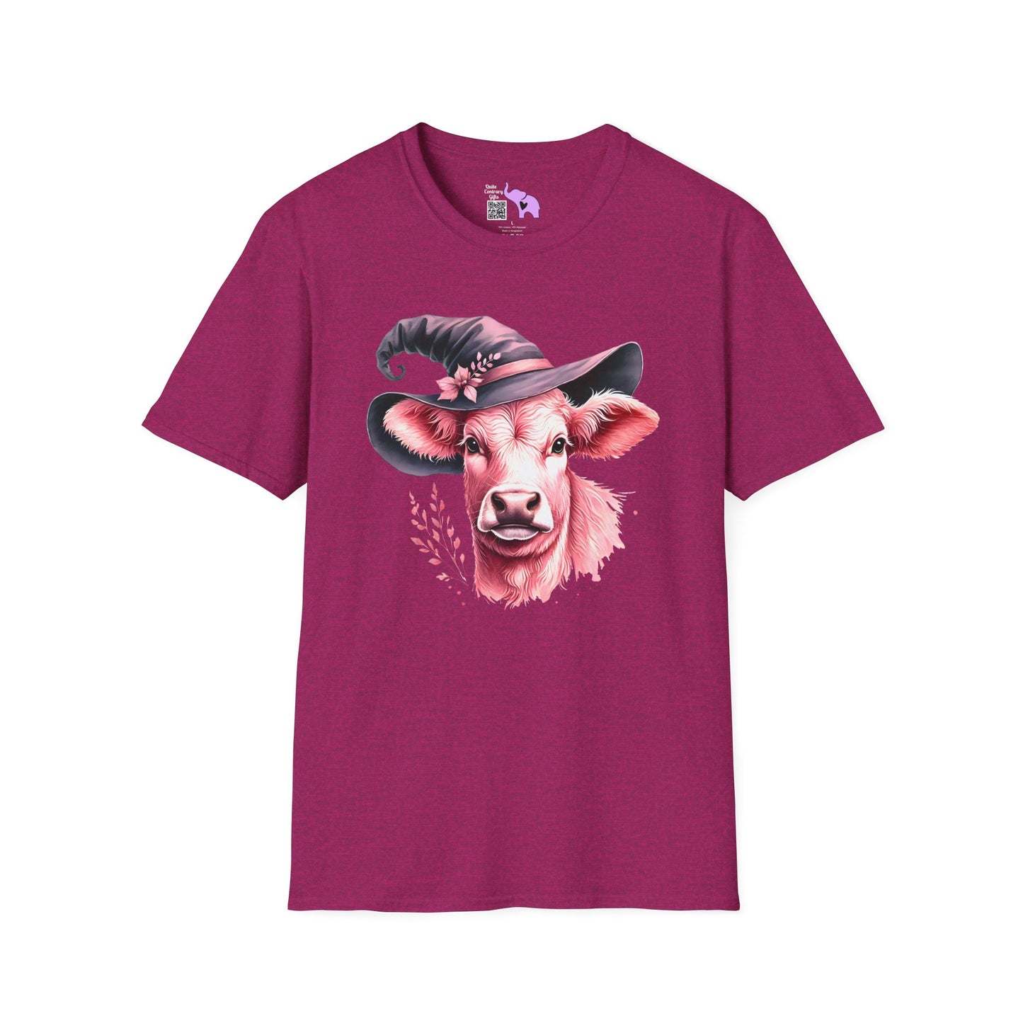 Witchy Cow Adult T-shirt