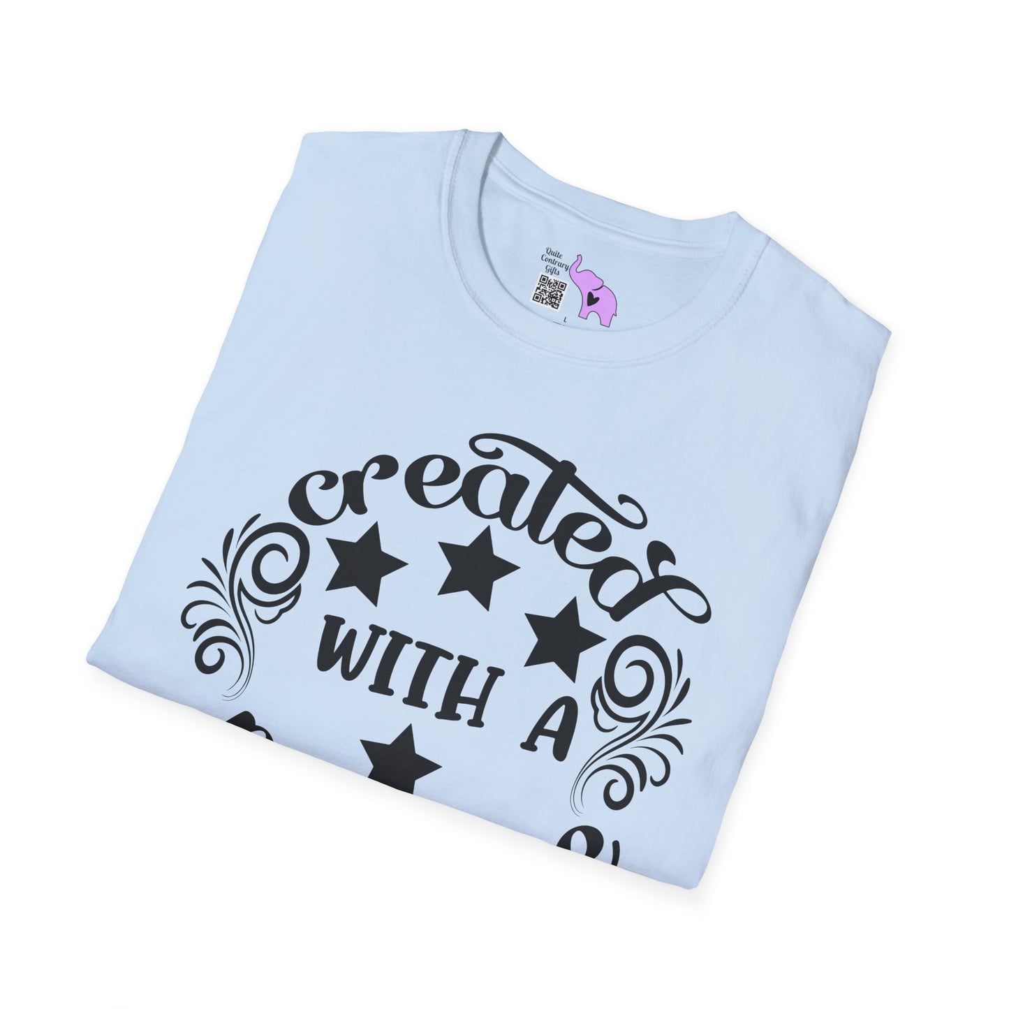 Created With A Purpose Adult T-shirt