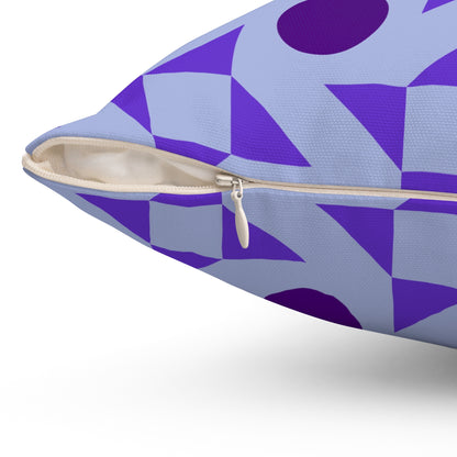 Violet Pinwheels Basic Bedding Set