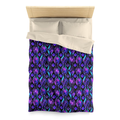 Celestial Glass Microfiber Duvet Cover