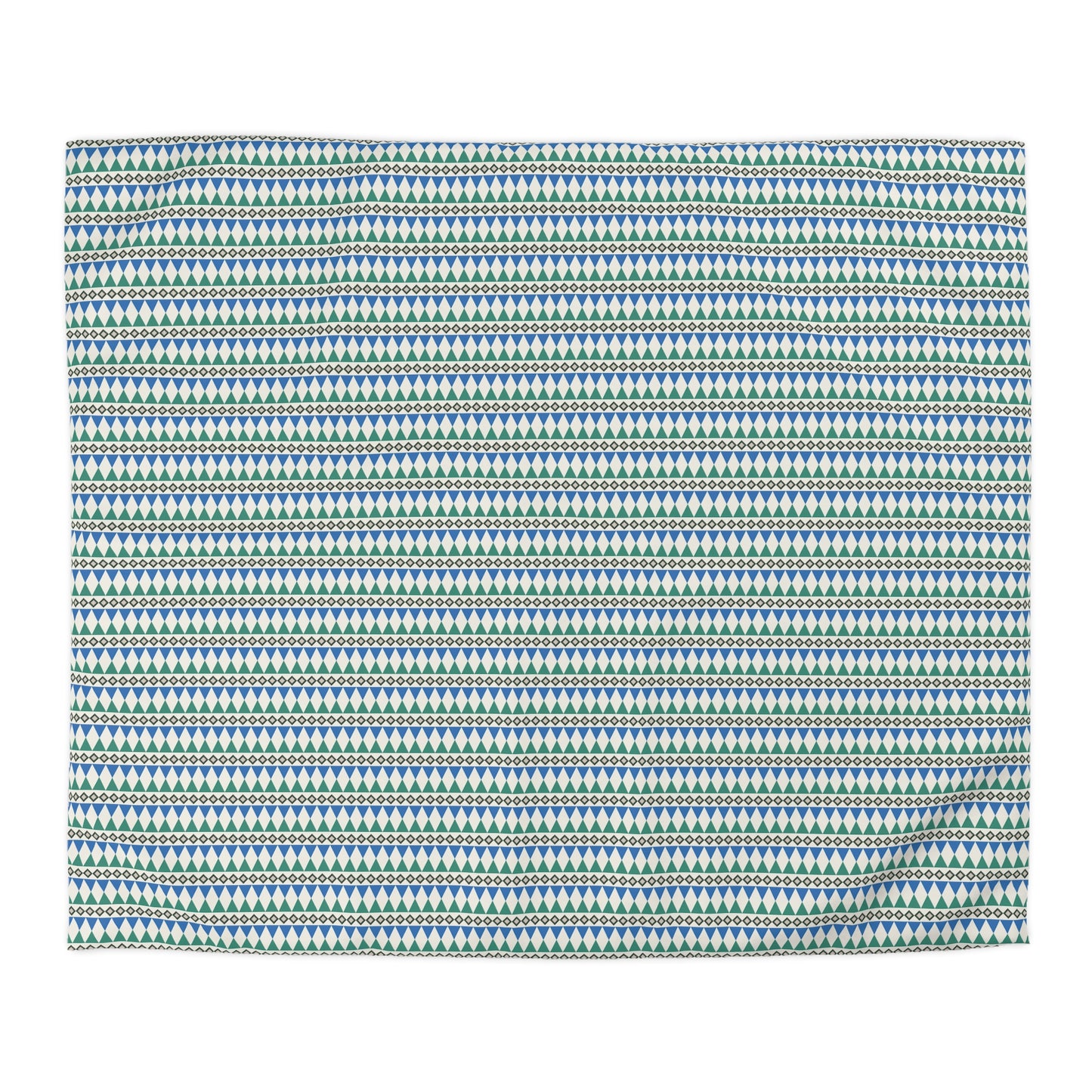 Regal Evergreen Cairn Stripes Microfiber Duvet Cover