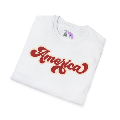 Retro America Adult T-shirt