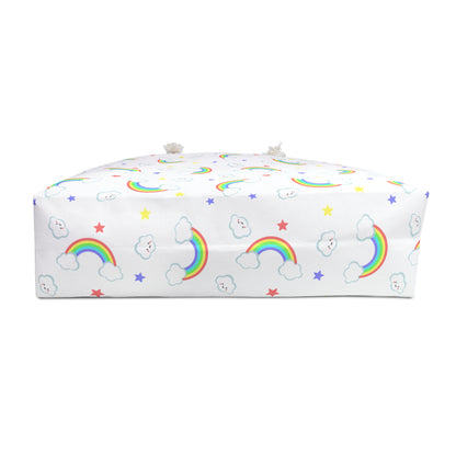 Rainbow Smiles & Stars Weekender Bag