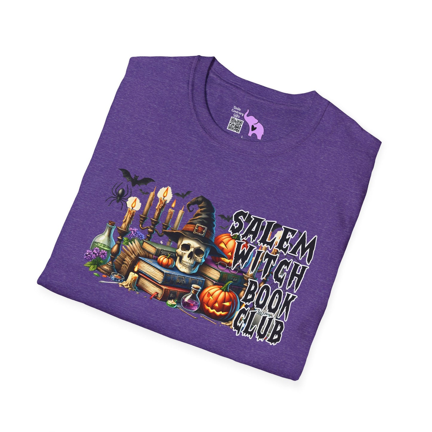 Salem Witch Book Club (3) Adult T-shirt