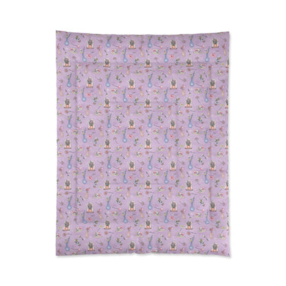 Lilac Meadow Keepsakes Comforter