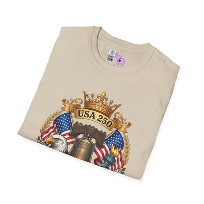 Liberty Bell USA 250 Years of Freedom Adult T-shirt