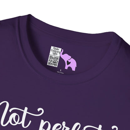 Not Perfect Just Forgiven Adult T-shirt